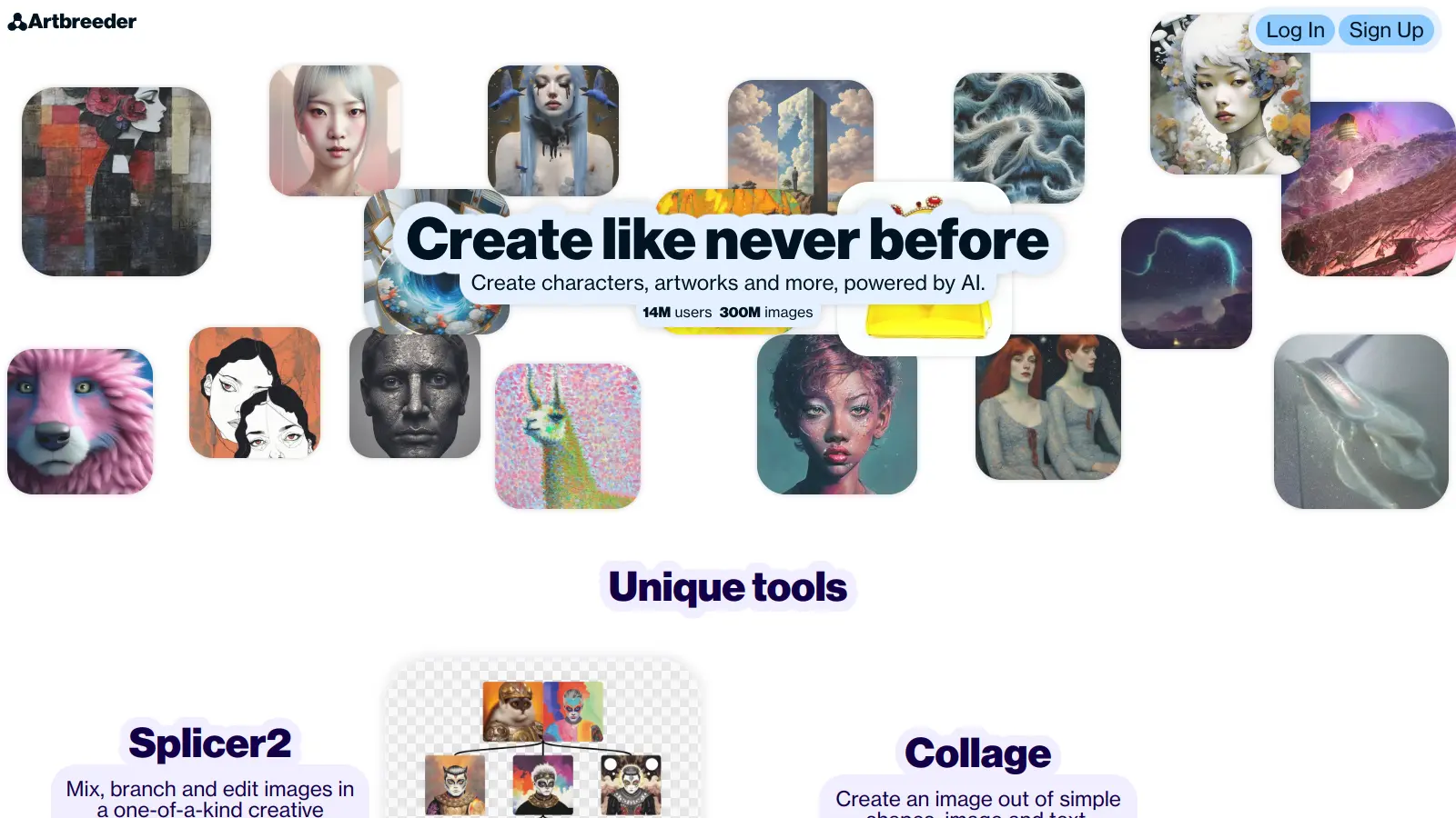 Artbreeder screenshot