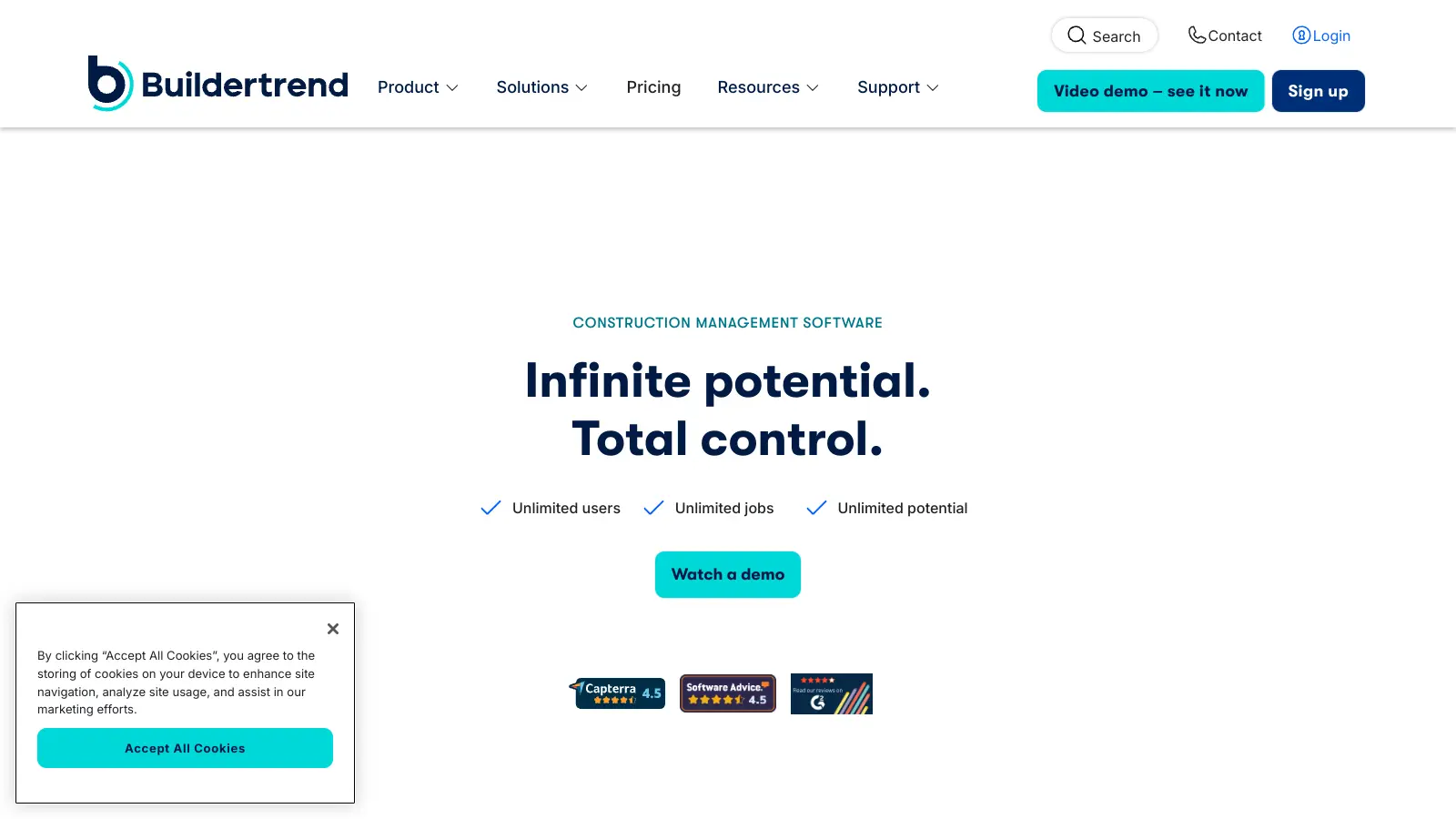 Buildertrend screenshot