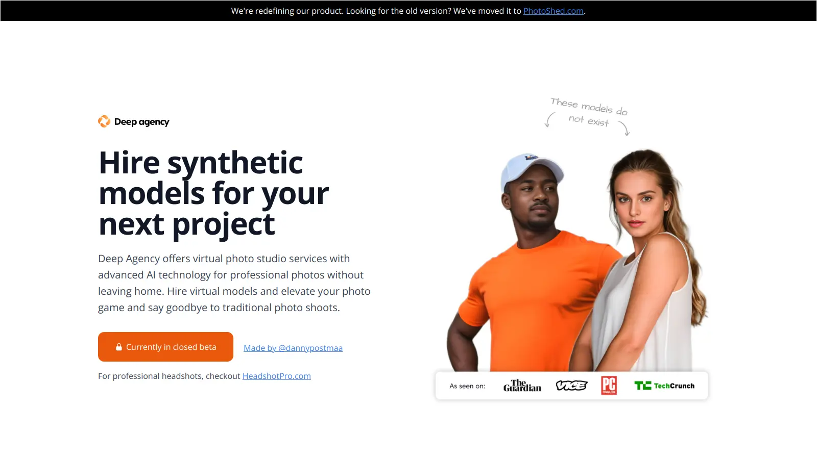 Deep Agency screenshot