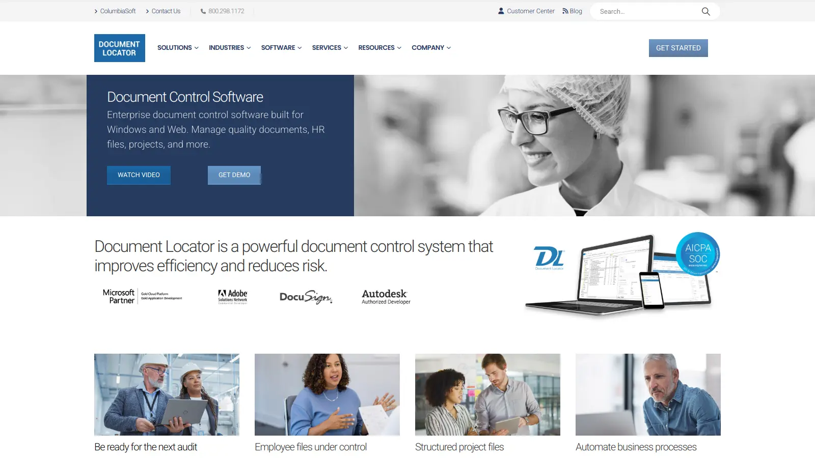 Document Locator screenshot