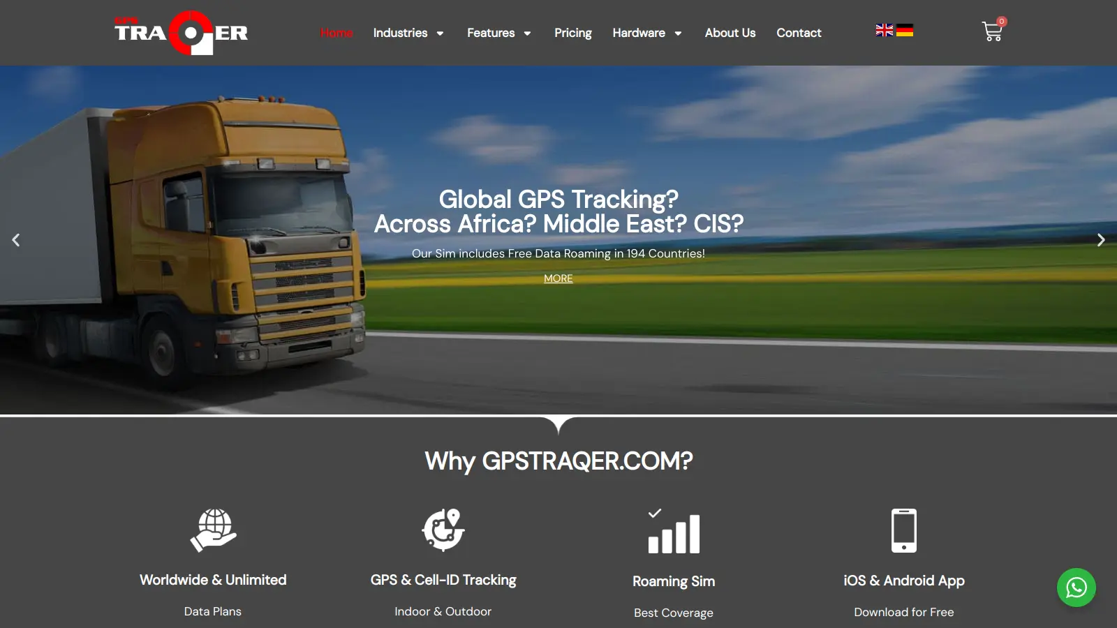 GPSTraqer screenshot