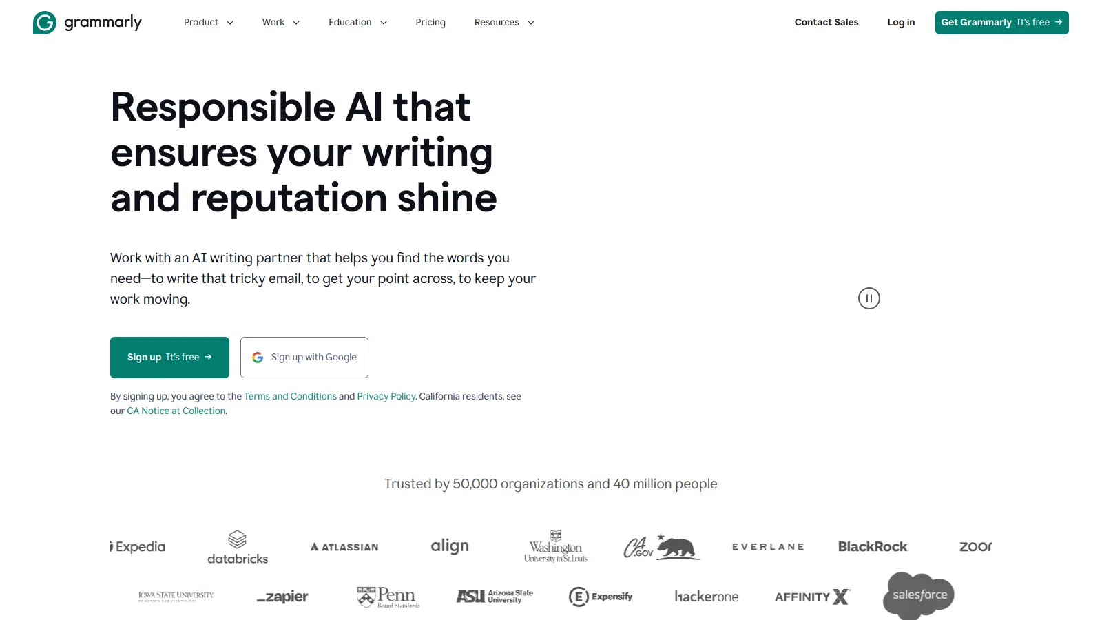 Grammarly screenshot