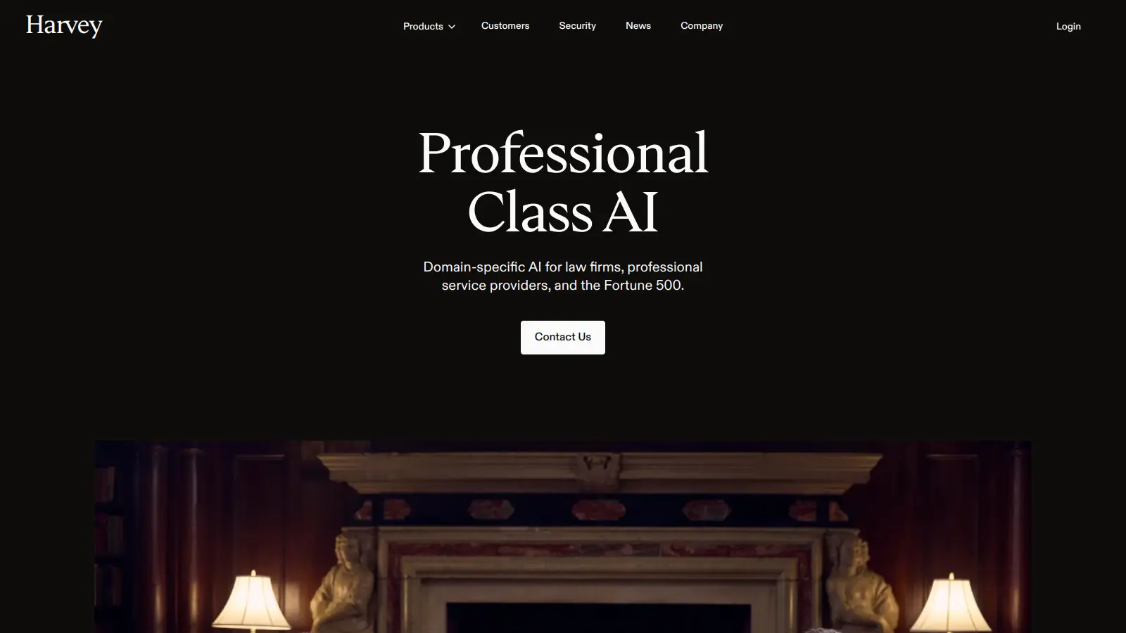 Harvey AI screenshot