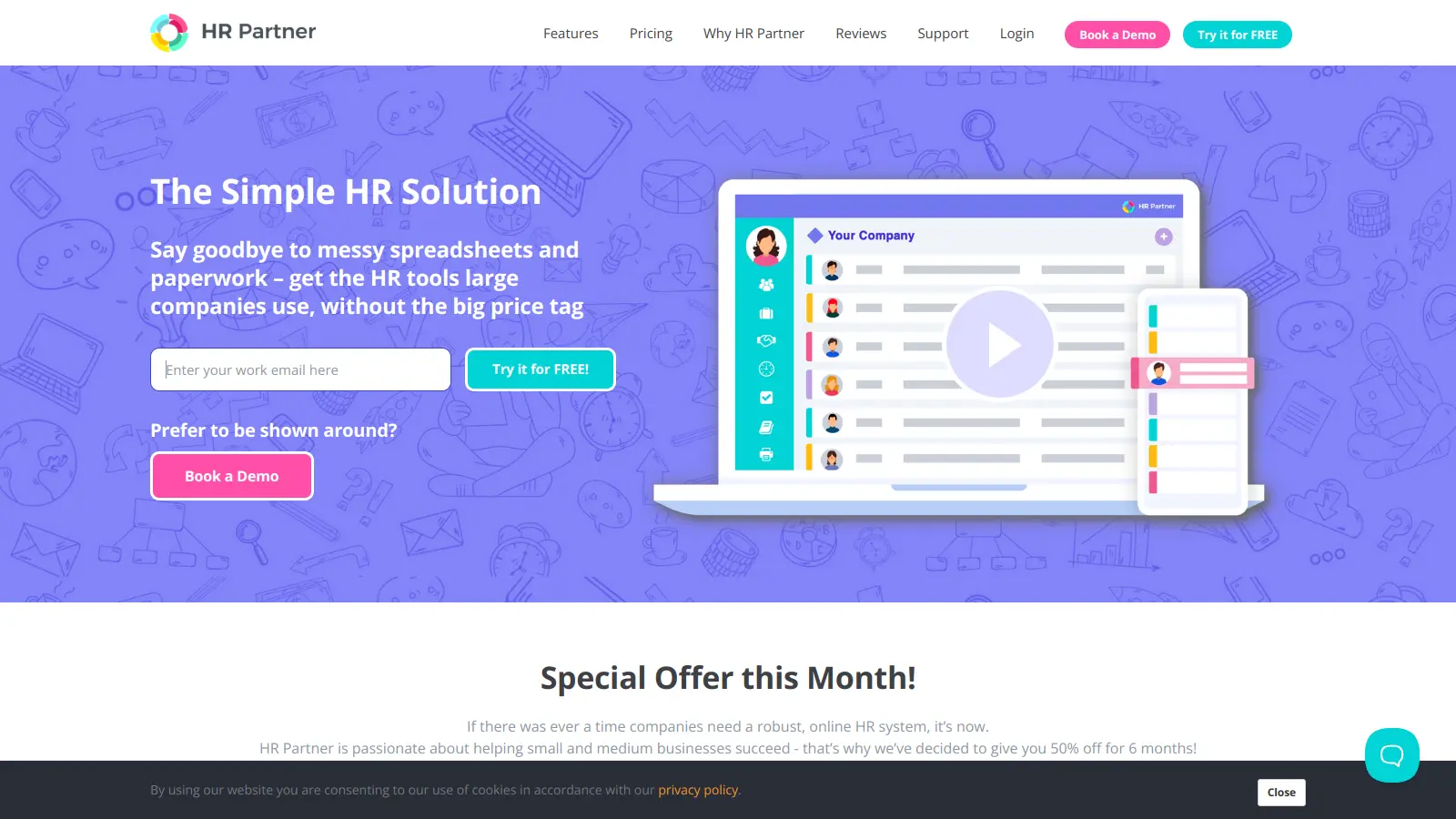 HR Partner screenshot