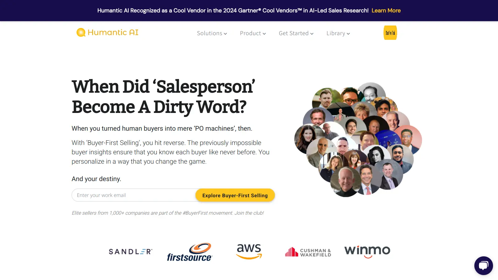 Humantic AI screenshot