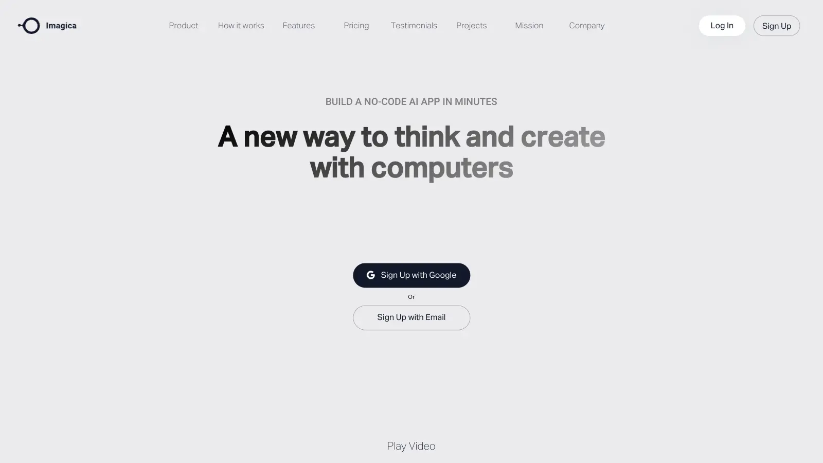 Imagica AI screenshot