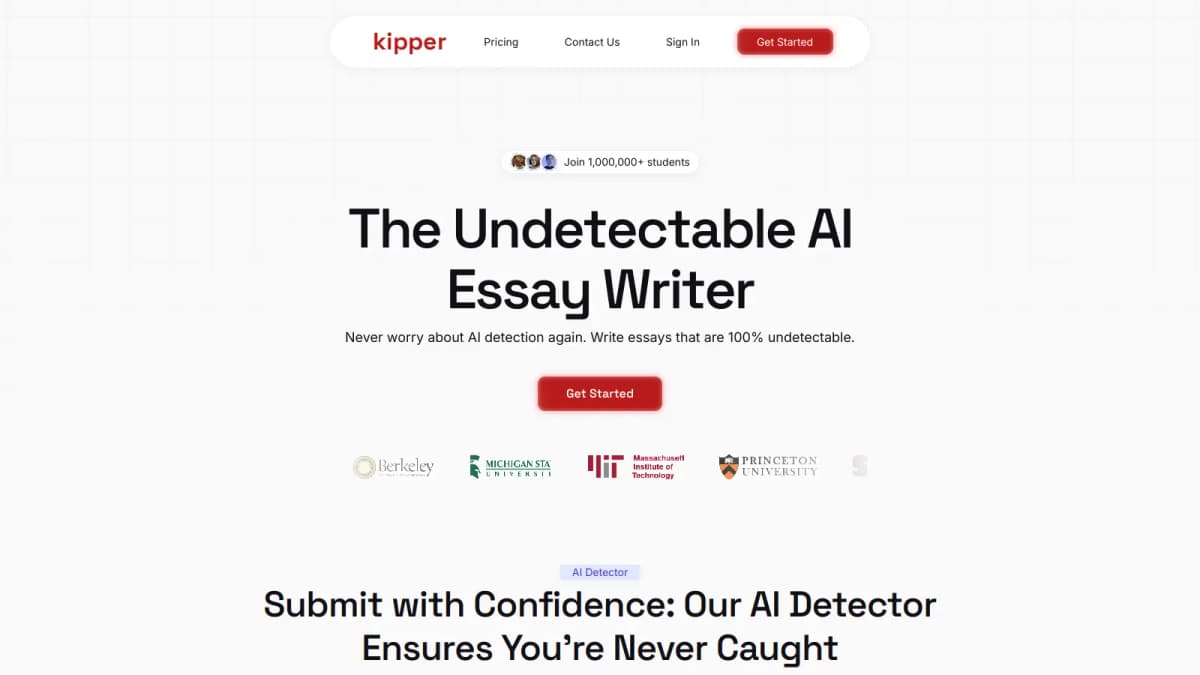 Kipper AI screenshot