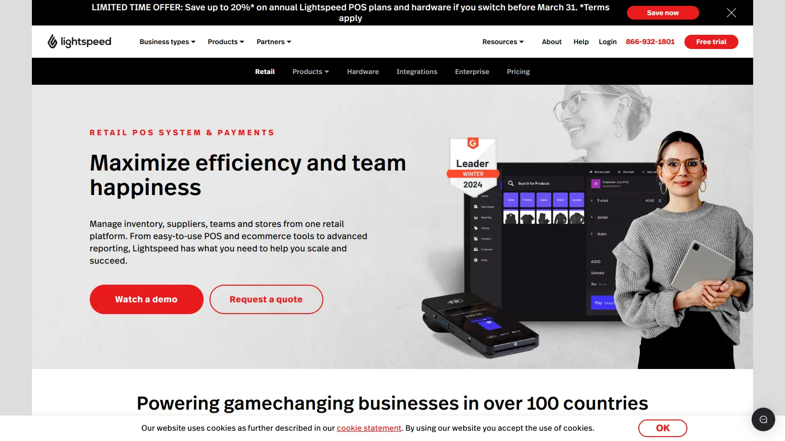 Lightspeed Retail screenshot