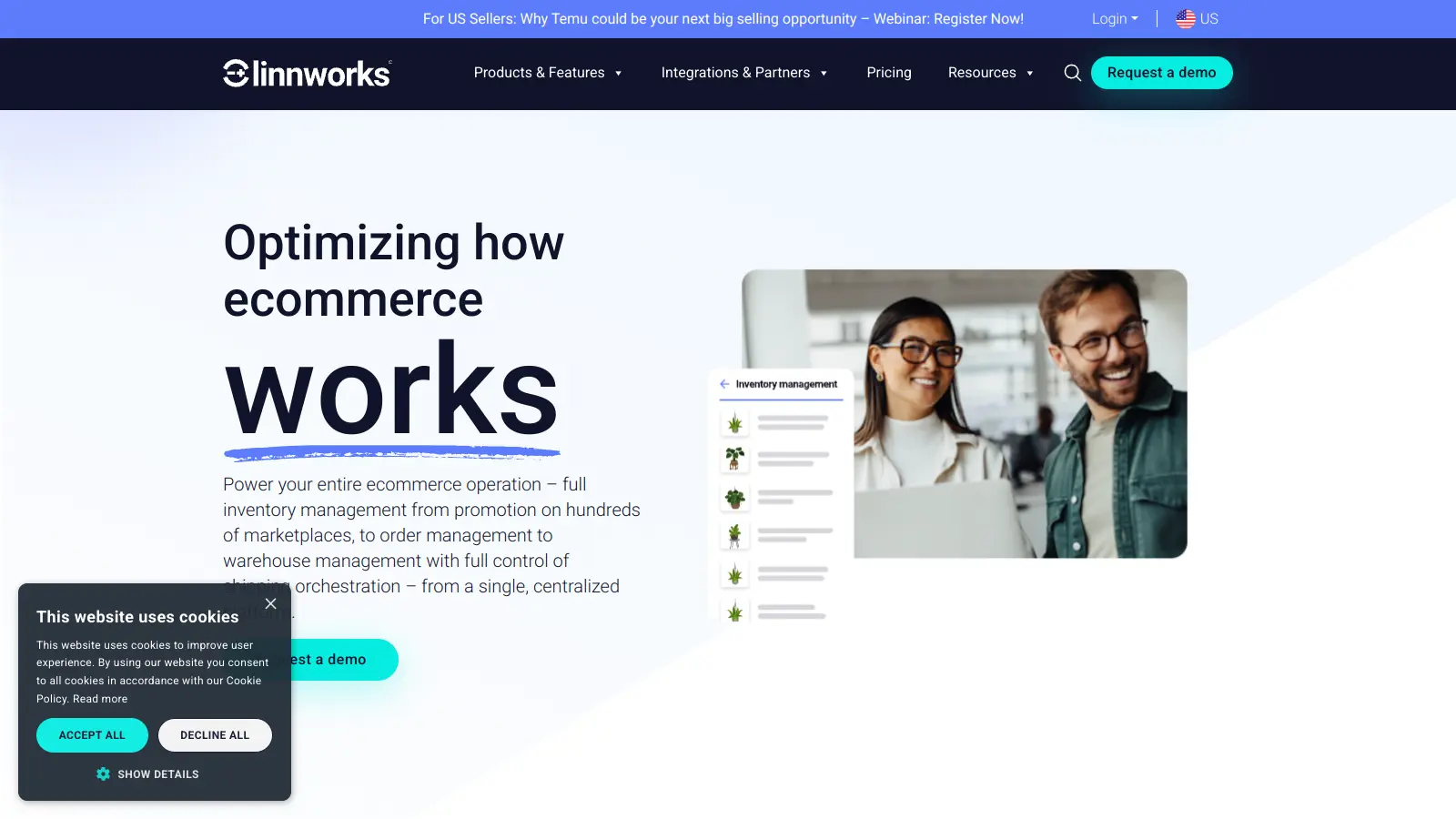 Linnworks screenshot