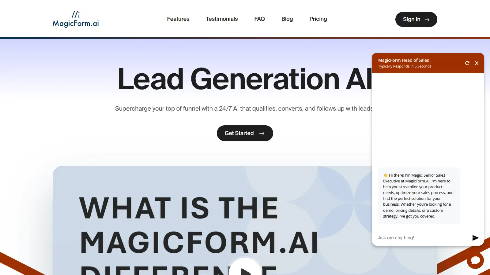 MagicForm AI screenshot