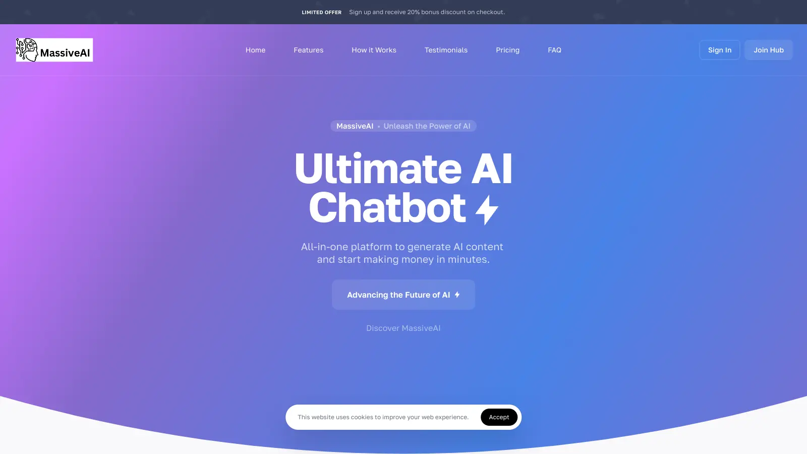 Massive AI Tool screenshot