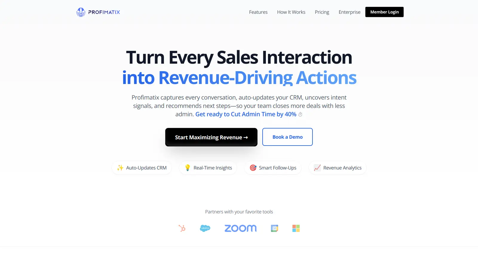 Profimatix screenshot