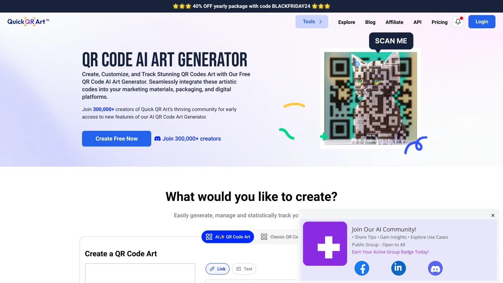 Quick QR Art screenshot