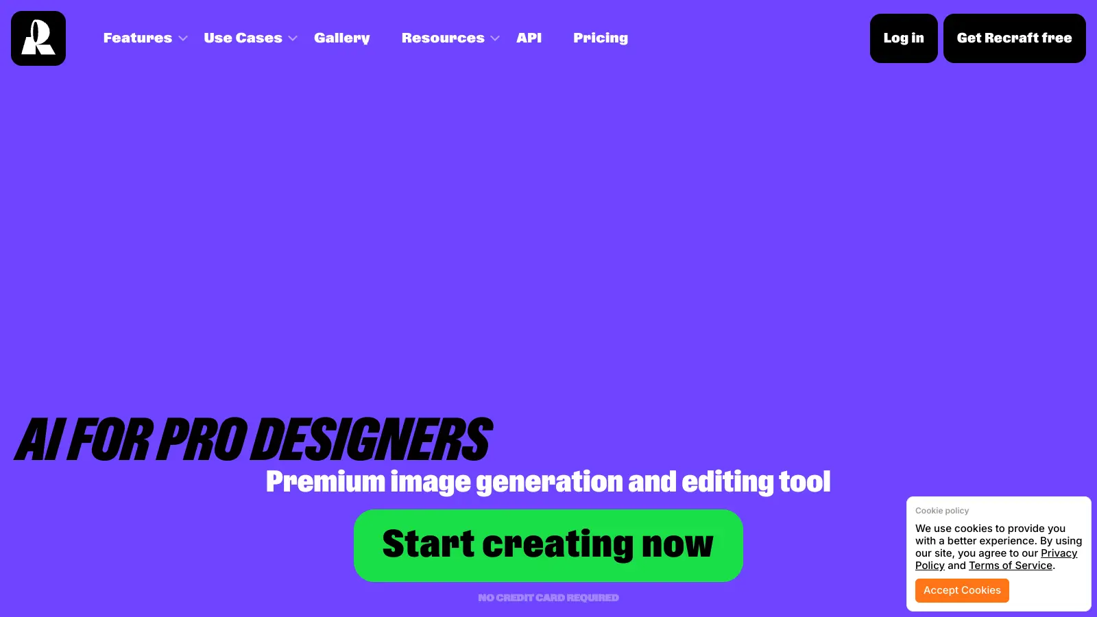 Recraft AI screenshot