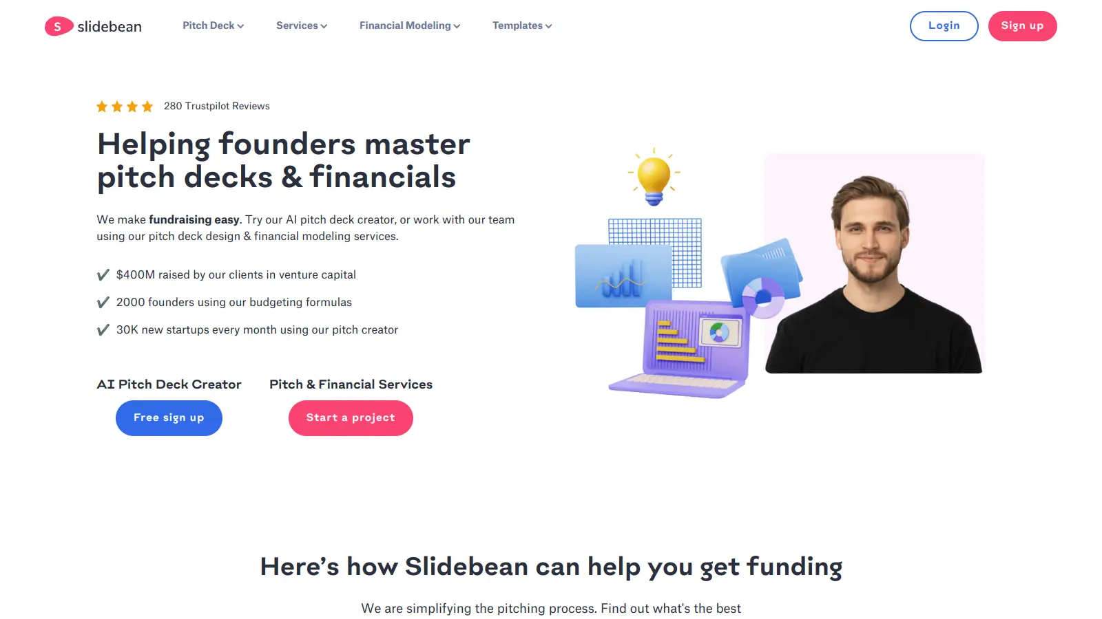 Slidebean screenshot