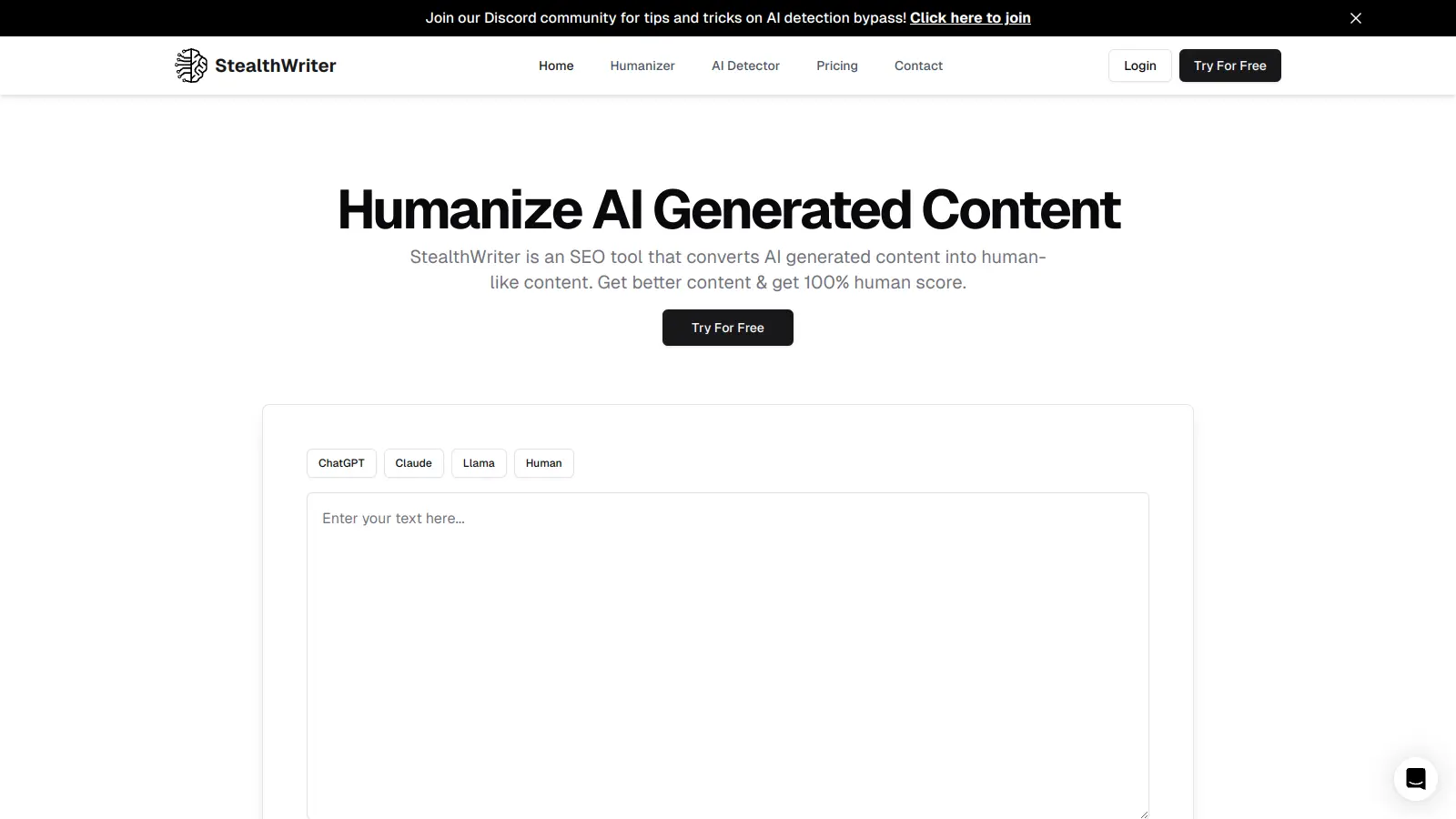 StealthWriter screenshot