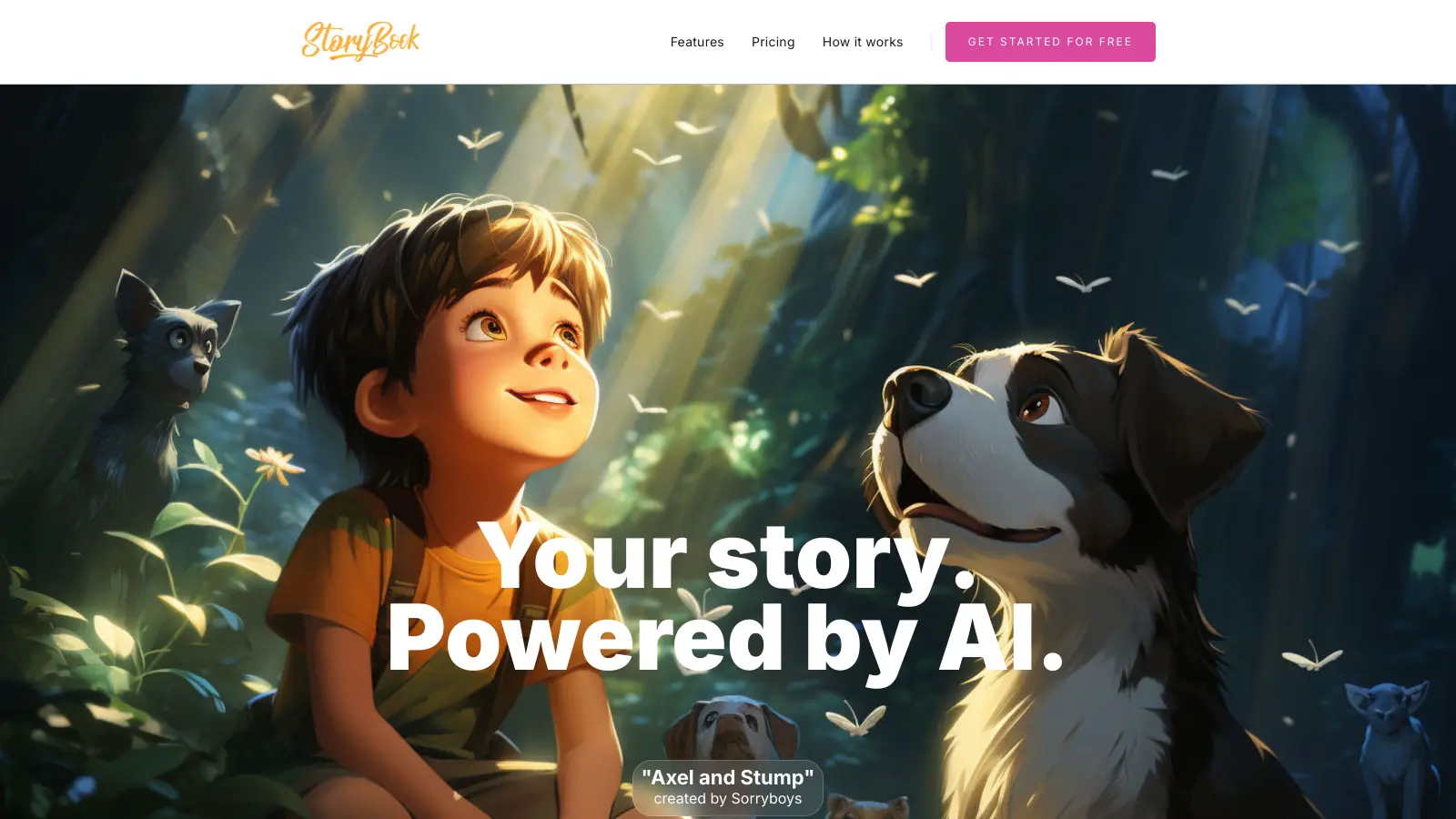 StoryBook AI screenshot