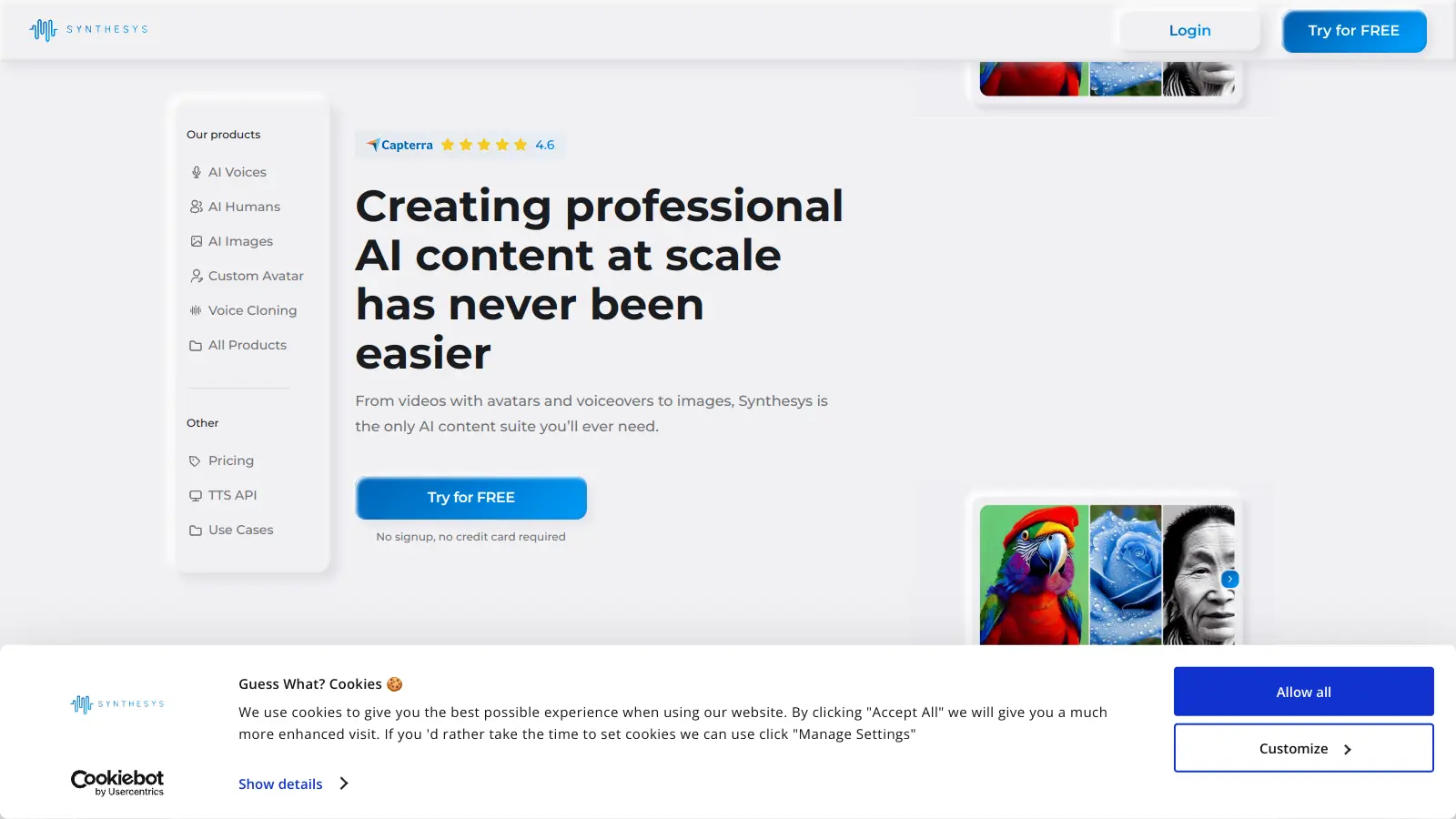Synthesys screenshot