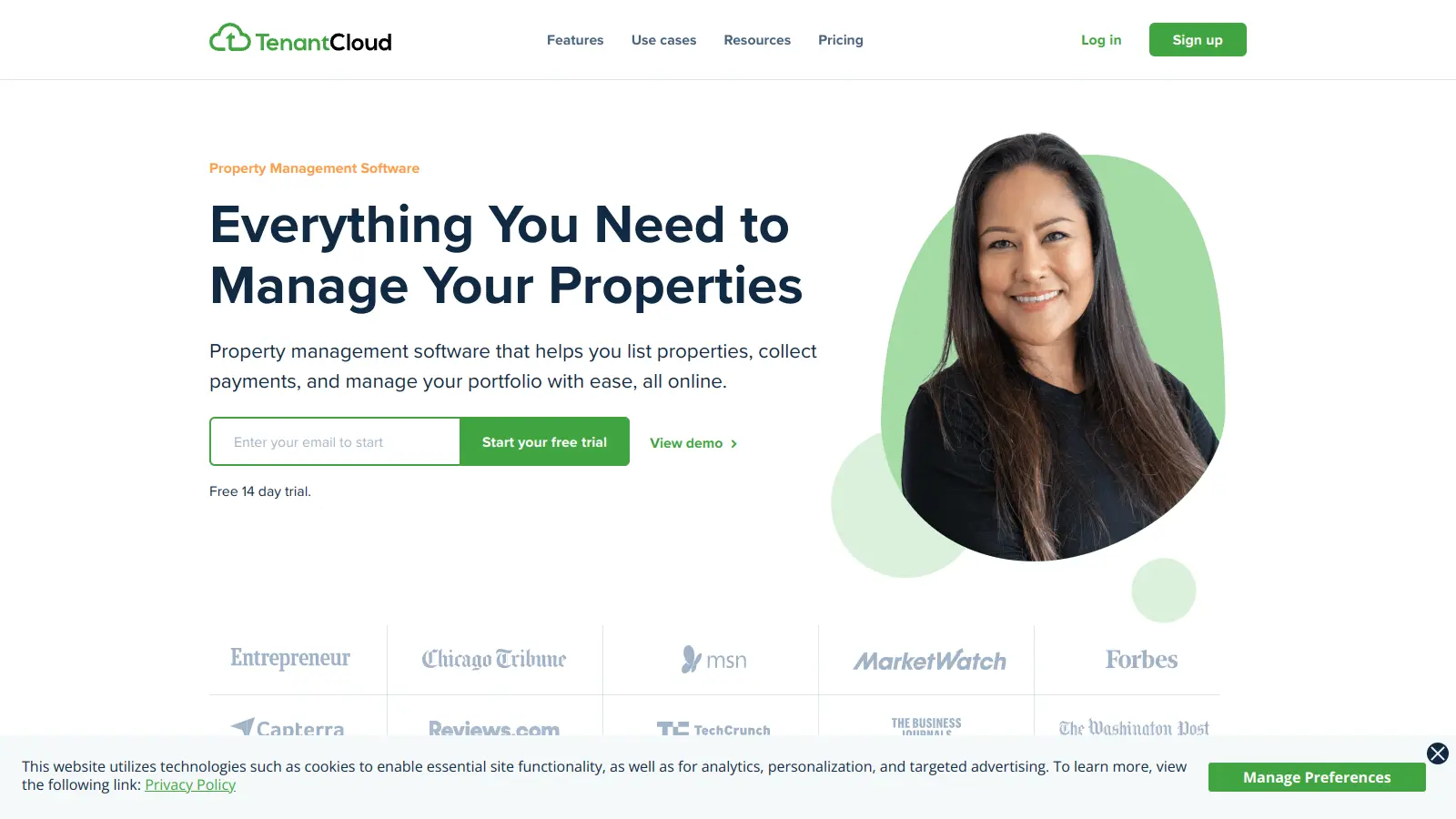 TenantCloud screenshot