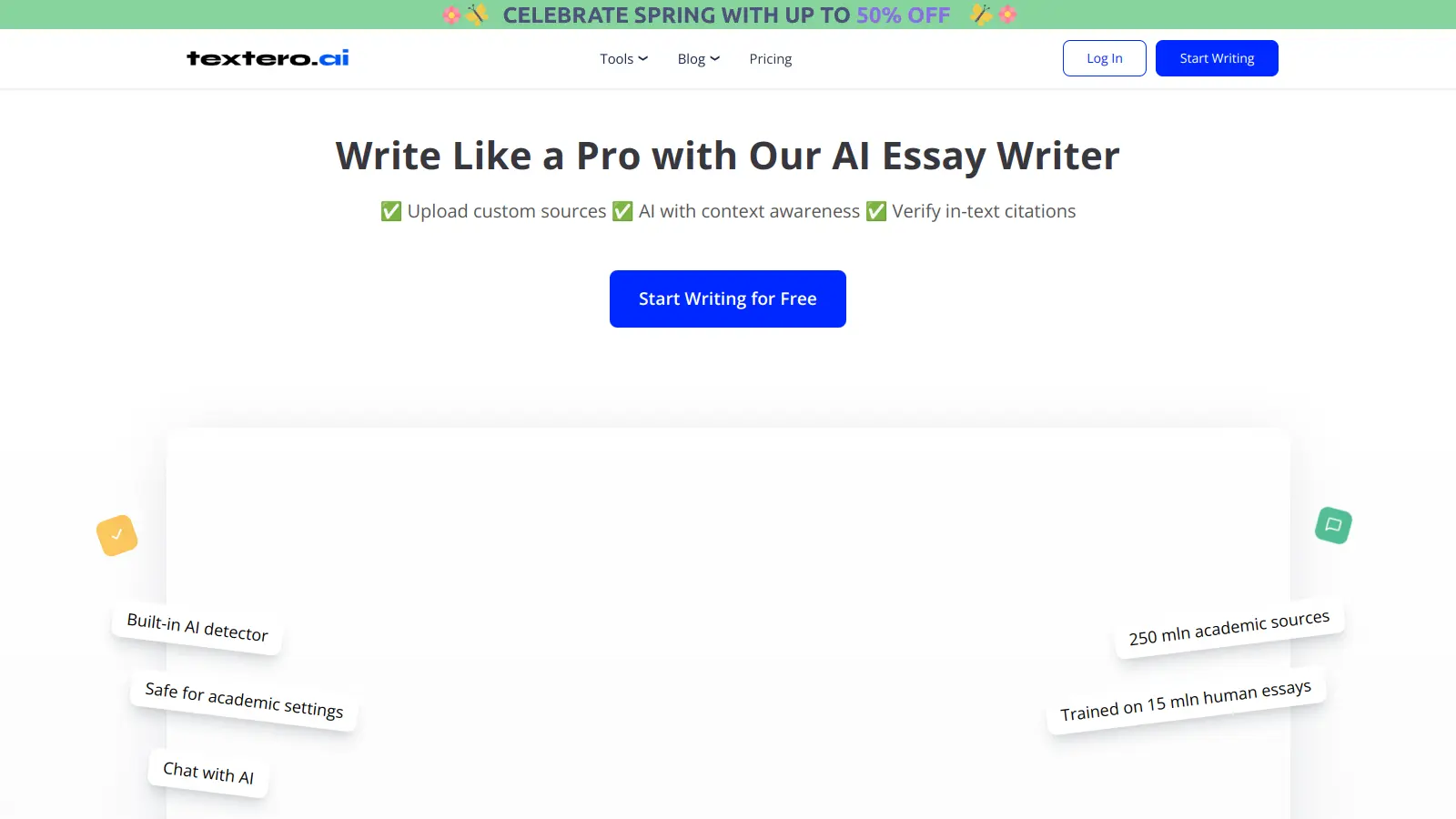 Textero AI screenshot