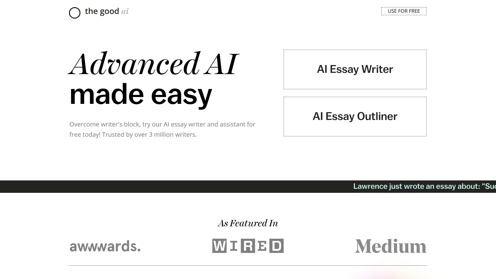 The Good AI screenshot