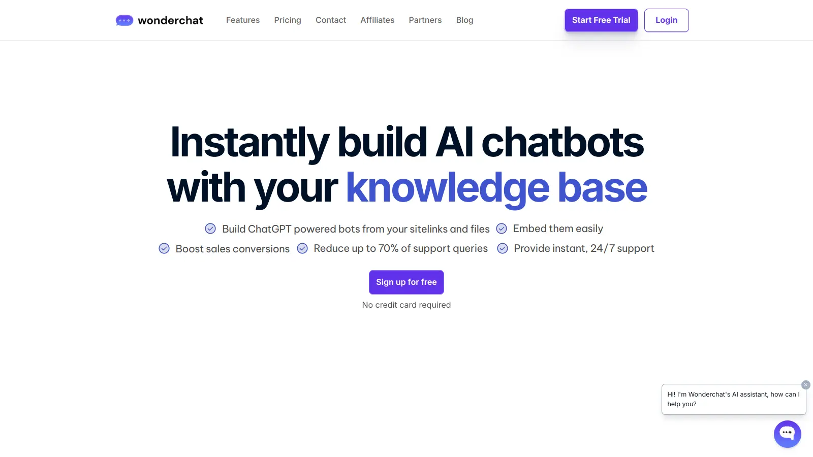 Wonderchat screenshot