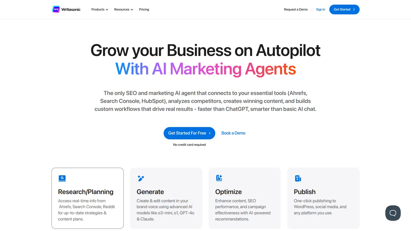 Writesonic screenshot